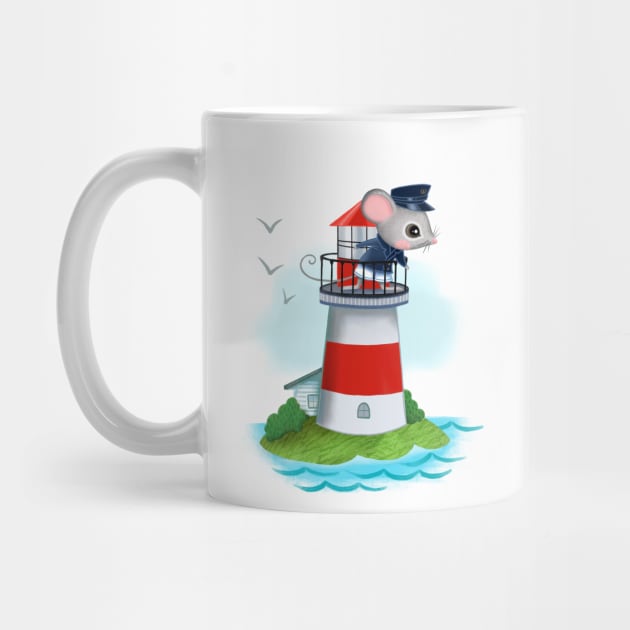 Lighthouse Mouse by ArtsyDenise